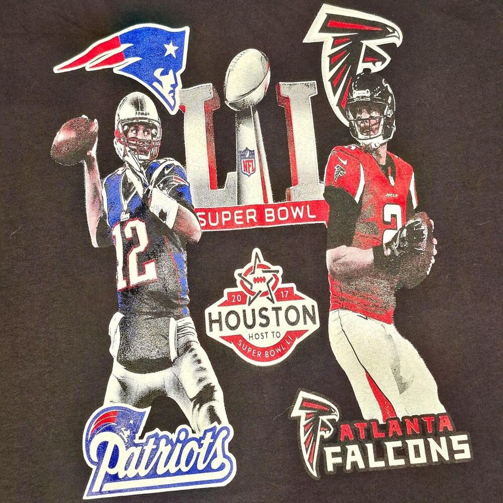 Alstyle Men's Super Bowl 2017 T-shirt Size 2XL